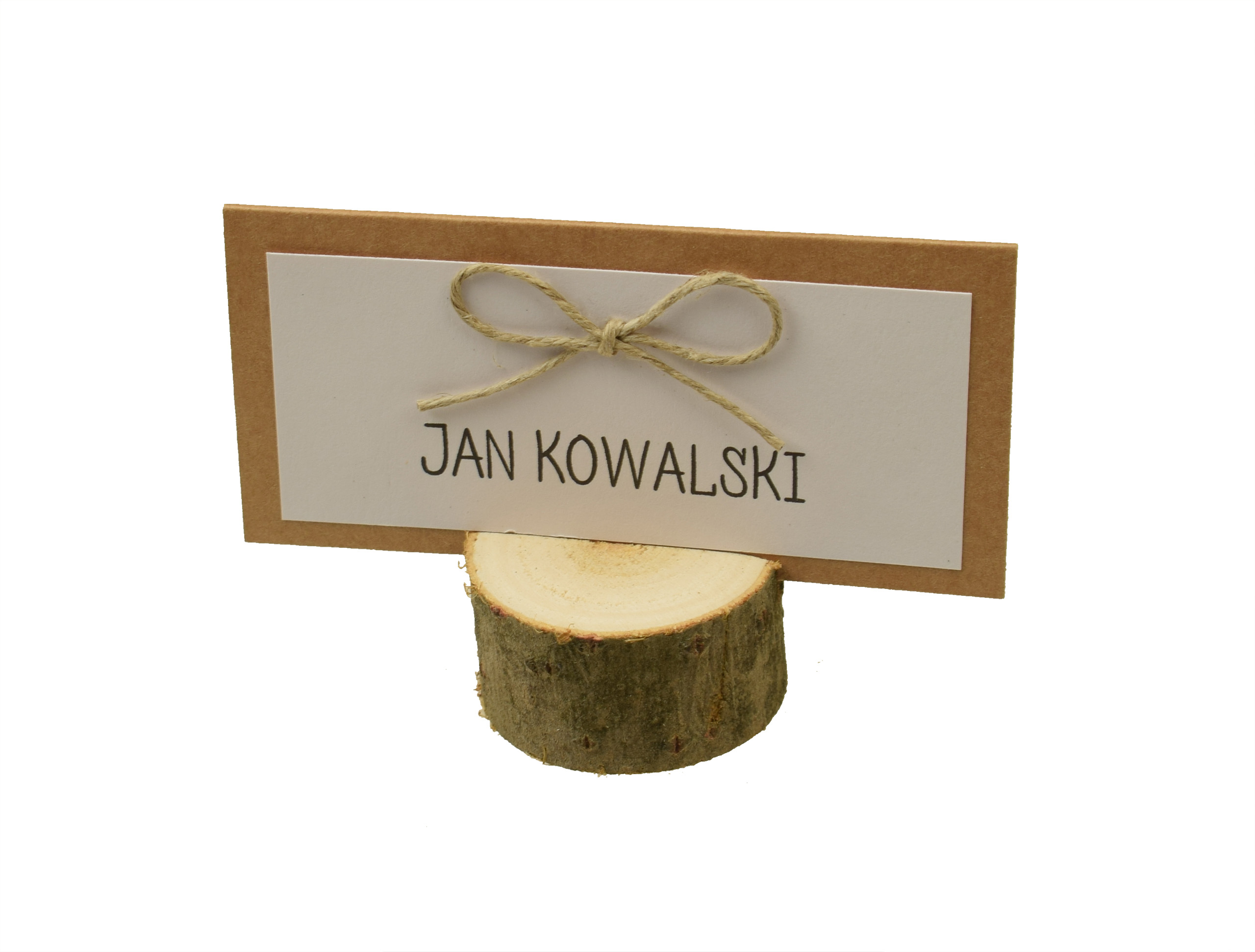 DREWNIANE PODSTAWKI pod Winietki, Wizytówki HIT!