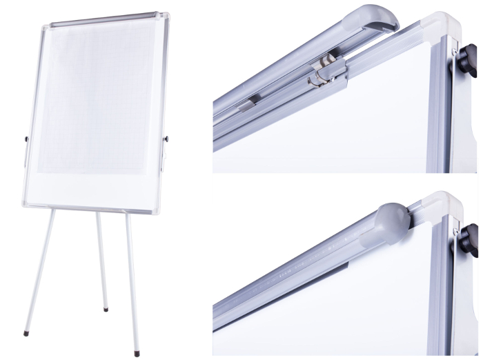 FLIPCHART tablica magnetyczna 60x90 biały stojak Marka Abitus