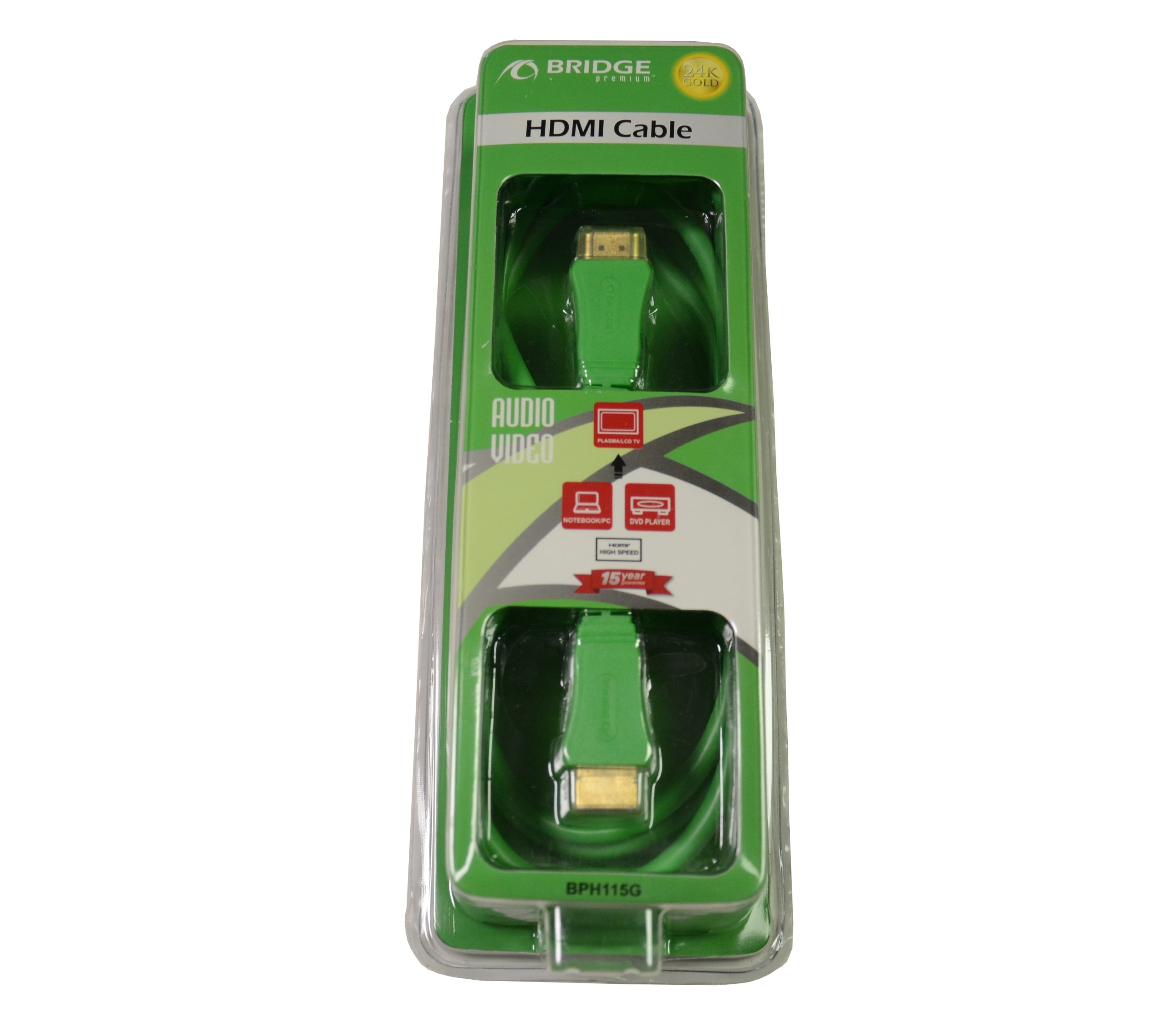 

Kabel Przewód Hdmi Premium Full Hd 1.5m Green