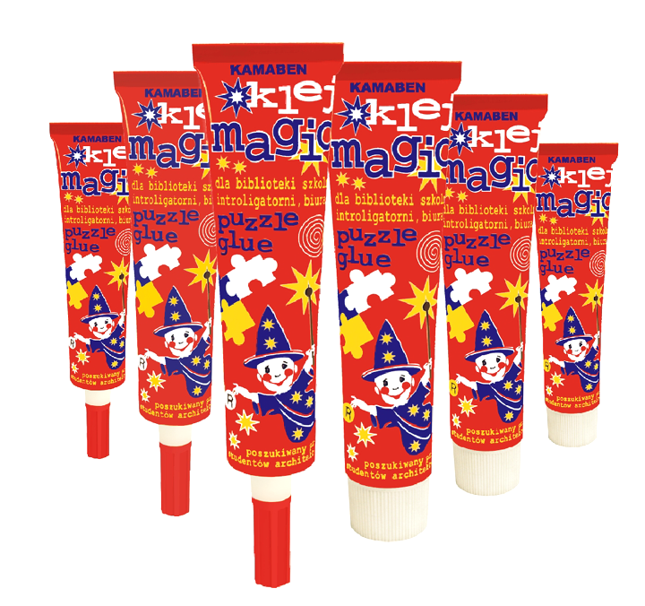 Klej Magic introligatorski 45G z aplikatorem i bez Marka Magic