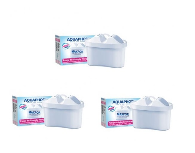 

3szt. Wkład Filtr Aquaphor Maxfor Do Brita Dafi Fv