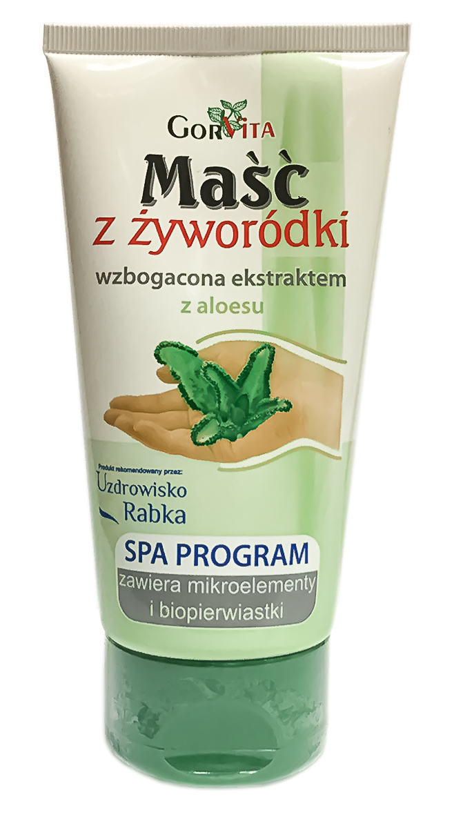 

Maść Z Żyworódki Ekstrakt z Aloesu 130ml Gorvita