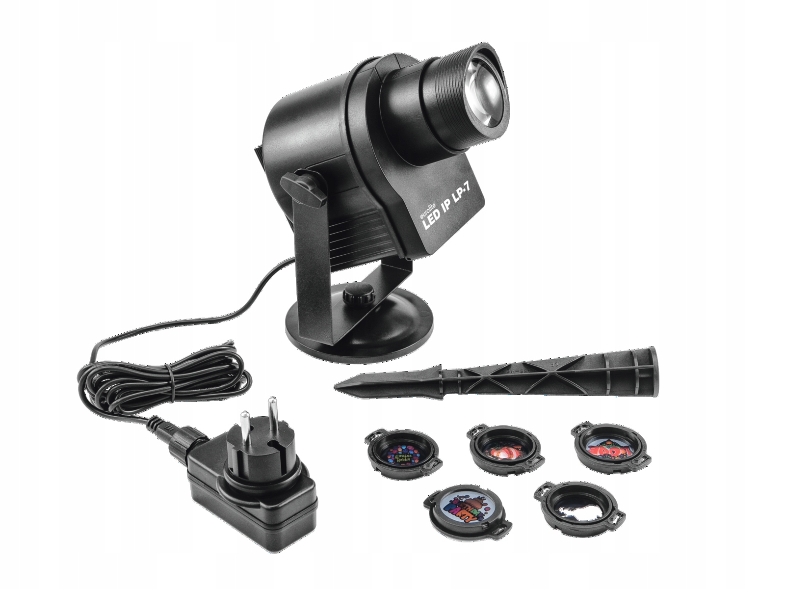 EUROLITE LED IP LP-7 projektor logo na zewnątrz IP54