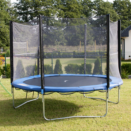 SIATKA ZEWNĘTRZNA DO TRAMPOLINY 366 CM 8 stelaży. Kod producenta lazur