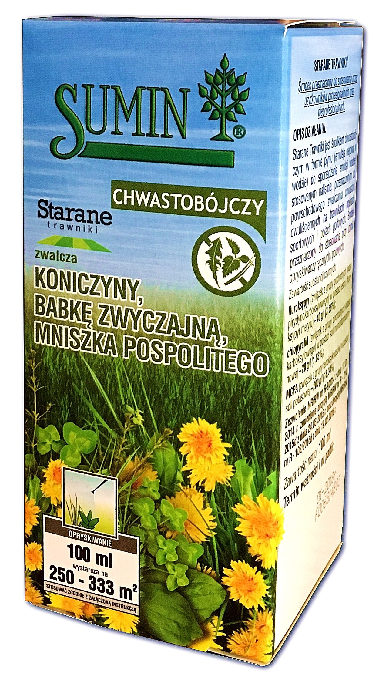 

Starane 260EW 100ml Sumin Chwastobójczy Trawnik