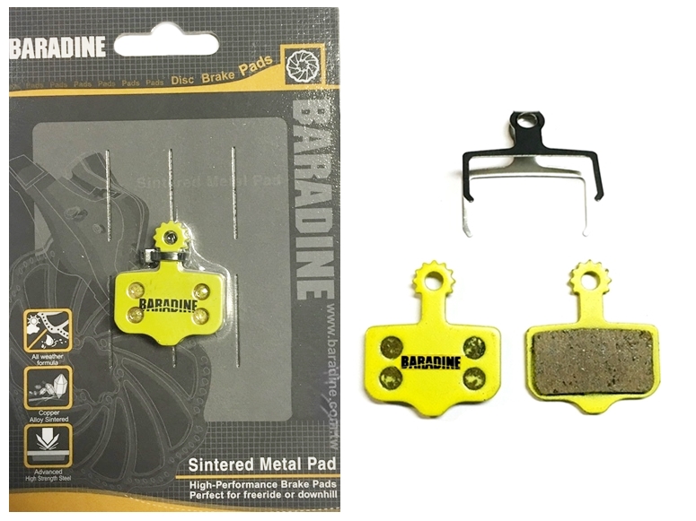 Baradine okładziny DS-44 Avid Elixir Sram XX Xo klocki hamulcowe tarczowe