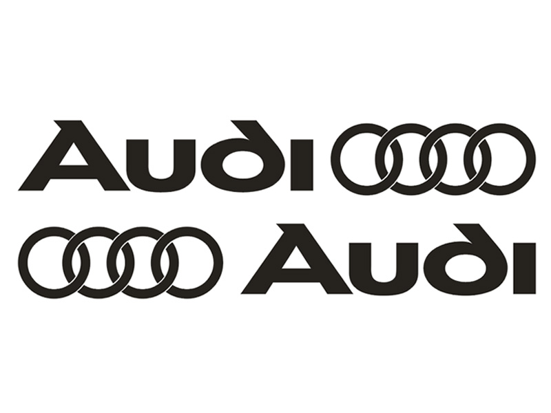 

Naklejki na samochód drzwi Audi różne