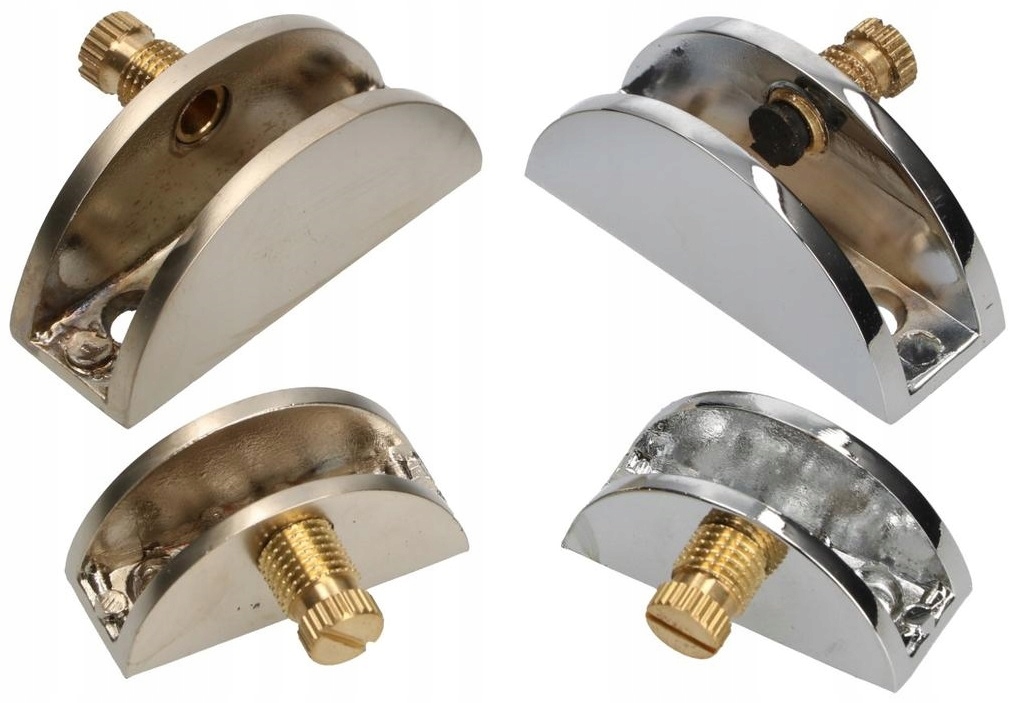 UCHWYT DO PÓŁKI SZKLANEJ UCHWYTY SZKŁA PODPÓRKA Wysokość 16 mm