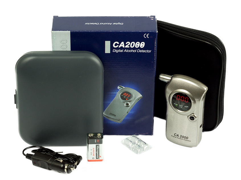 Alkomat CA 2000 POLICE 100ustnikow zasilacz Calibration yes