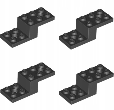 

Lego Płytka łamana czarny 6039194 11215 - 4szt