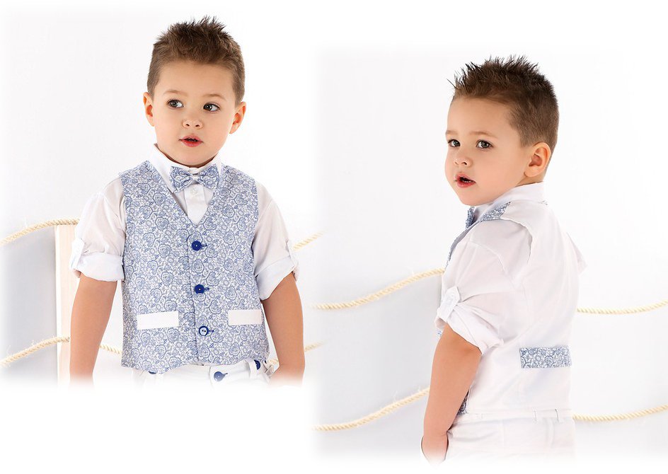 GARNITUR ZESTAW ELEGANCKI DO CHRZTU r.86 A23B Marka Inna marka