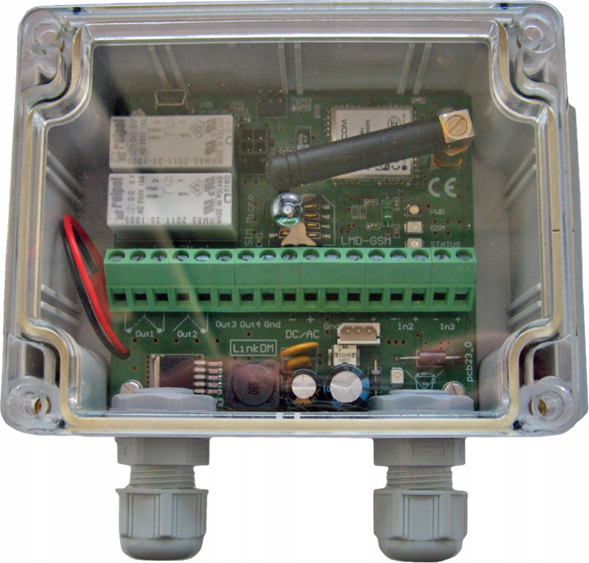 

Sealbox Gsm Sms Moduł Powiadomienia IP65 9-30VDC