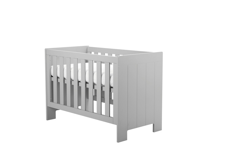 Pinio Calmo Łóżeczko 120x60 BIAŁE SZARE Marka Pinio