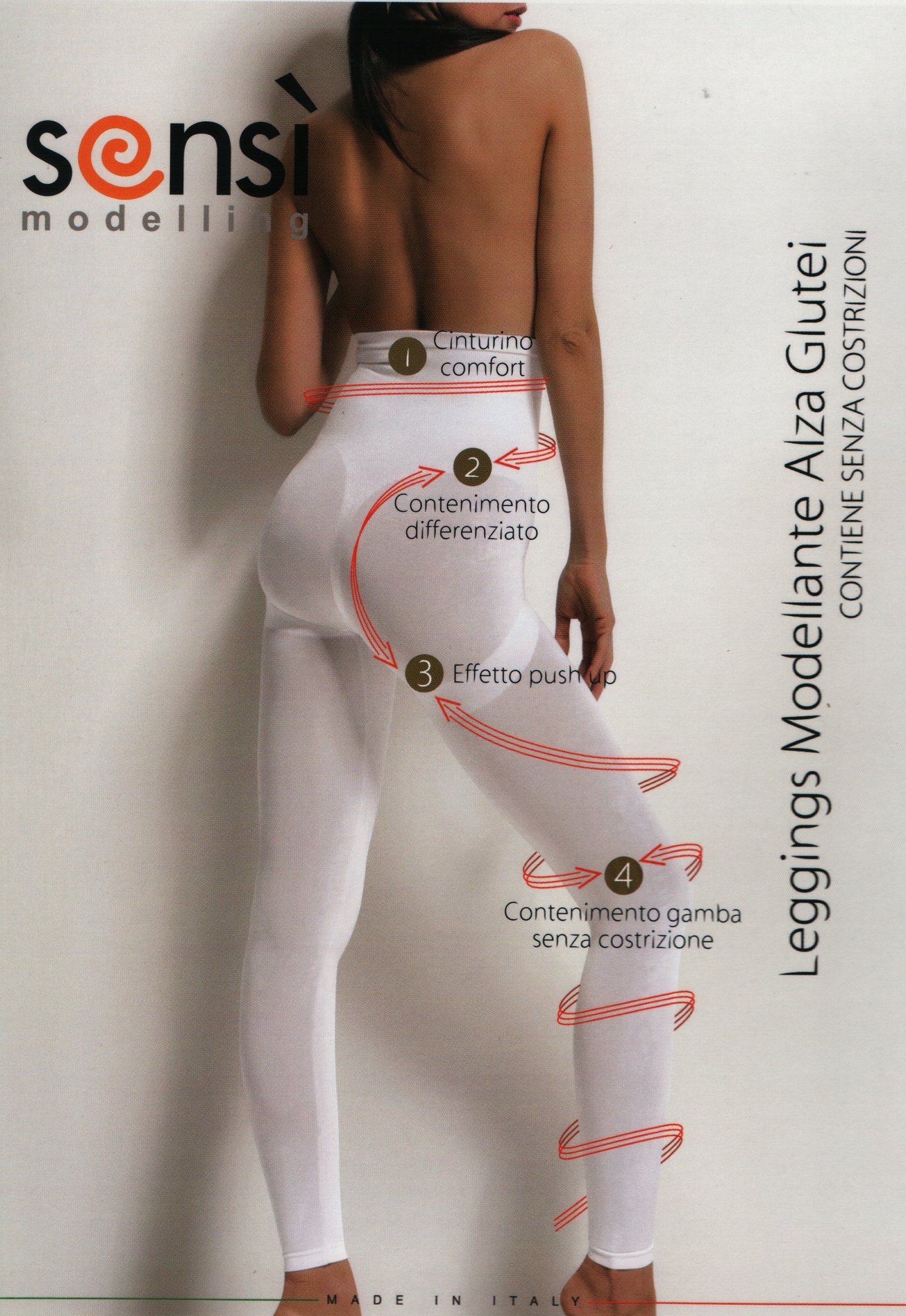 

legginsy Modellante Alza Glutei Sensi M/L 38/42