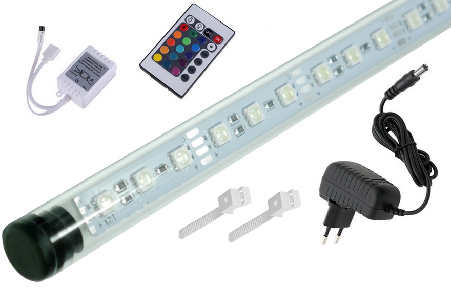 Levně Rgb Led zářivka akvárium dálkové ovládání 16 barva 190cm I