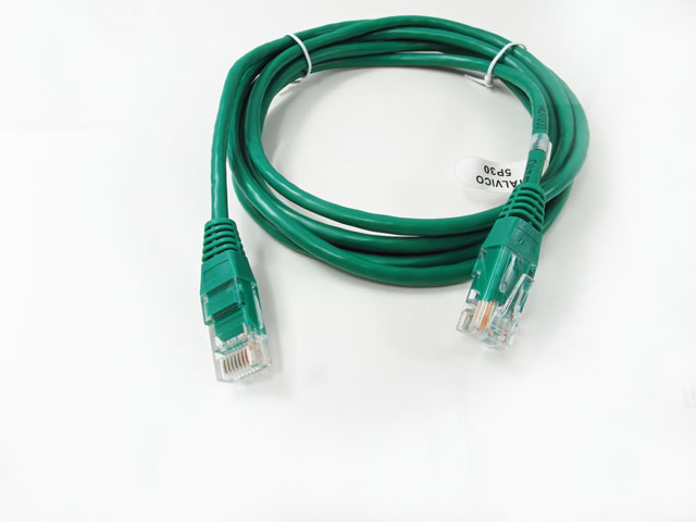 

kabel sieciowy patch cord RJ45 Utp 1,0m Zielony