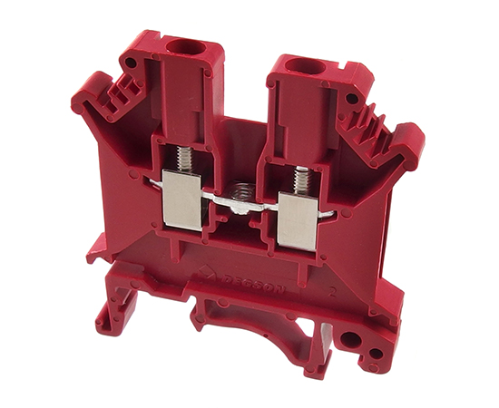 

Złączka łączówka na szynę Din 0,2-2,5mm2 red