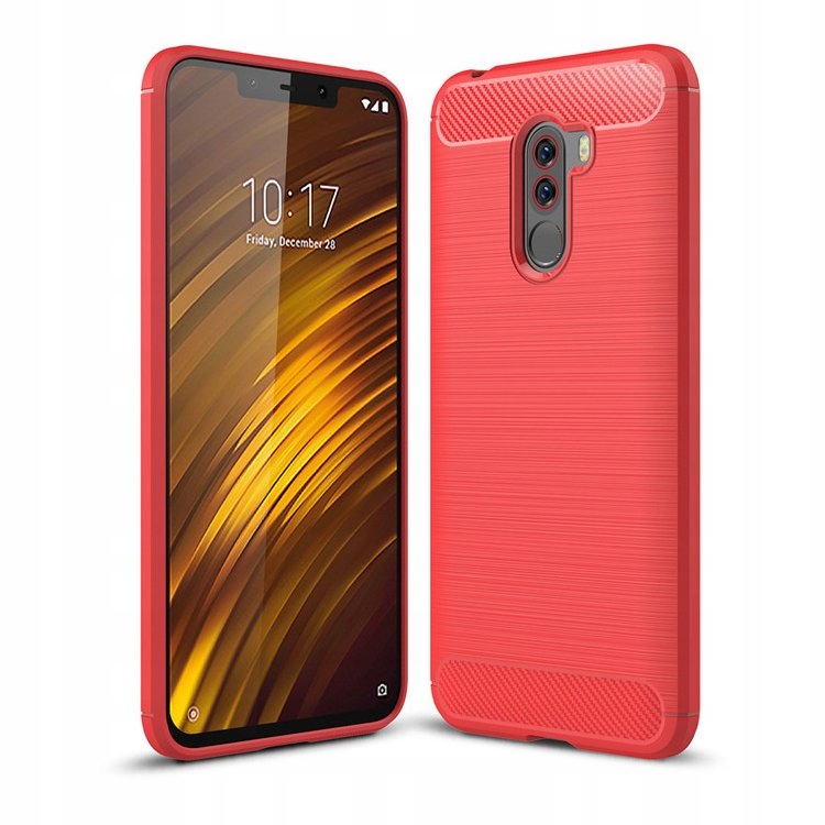 

Etui Karbon Case Ht Xiaomi Pocophone F1 Czerwone