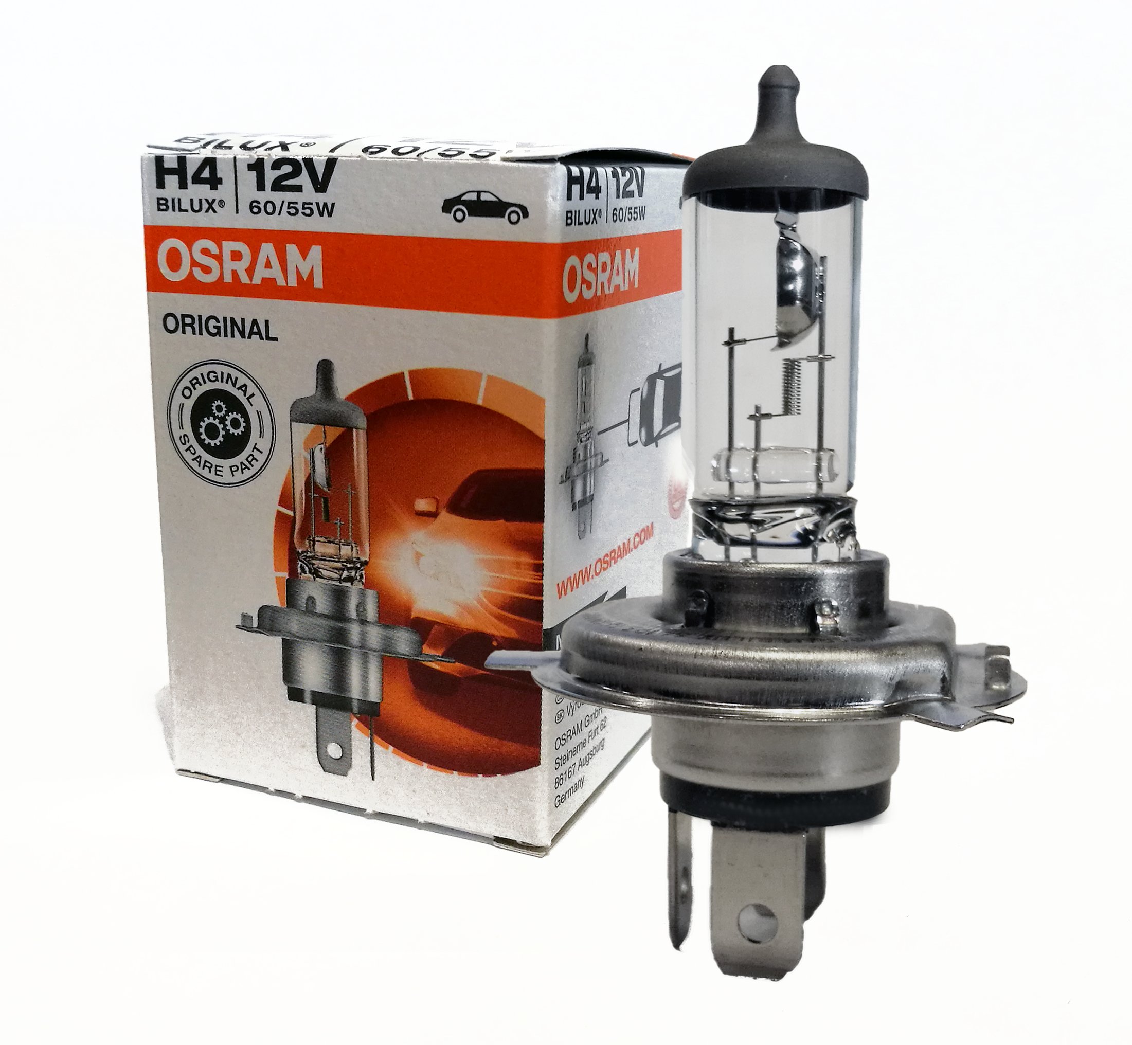 

Żarówka H4 Osram Original P43t 12V 60/55W