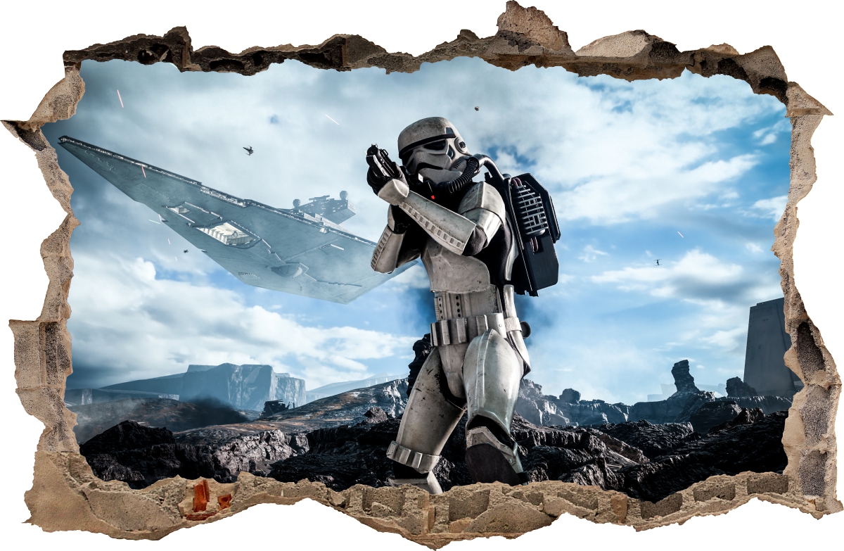 

Naklejki Na Ścianę Dziura Star Wars 52 70x46 cm