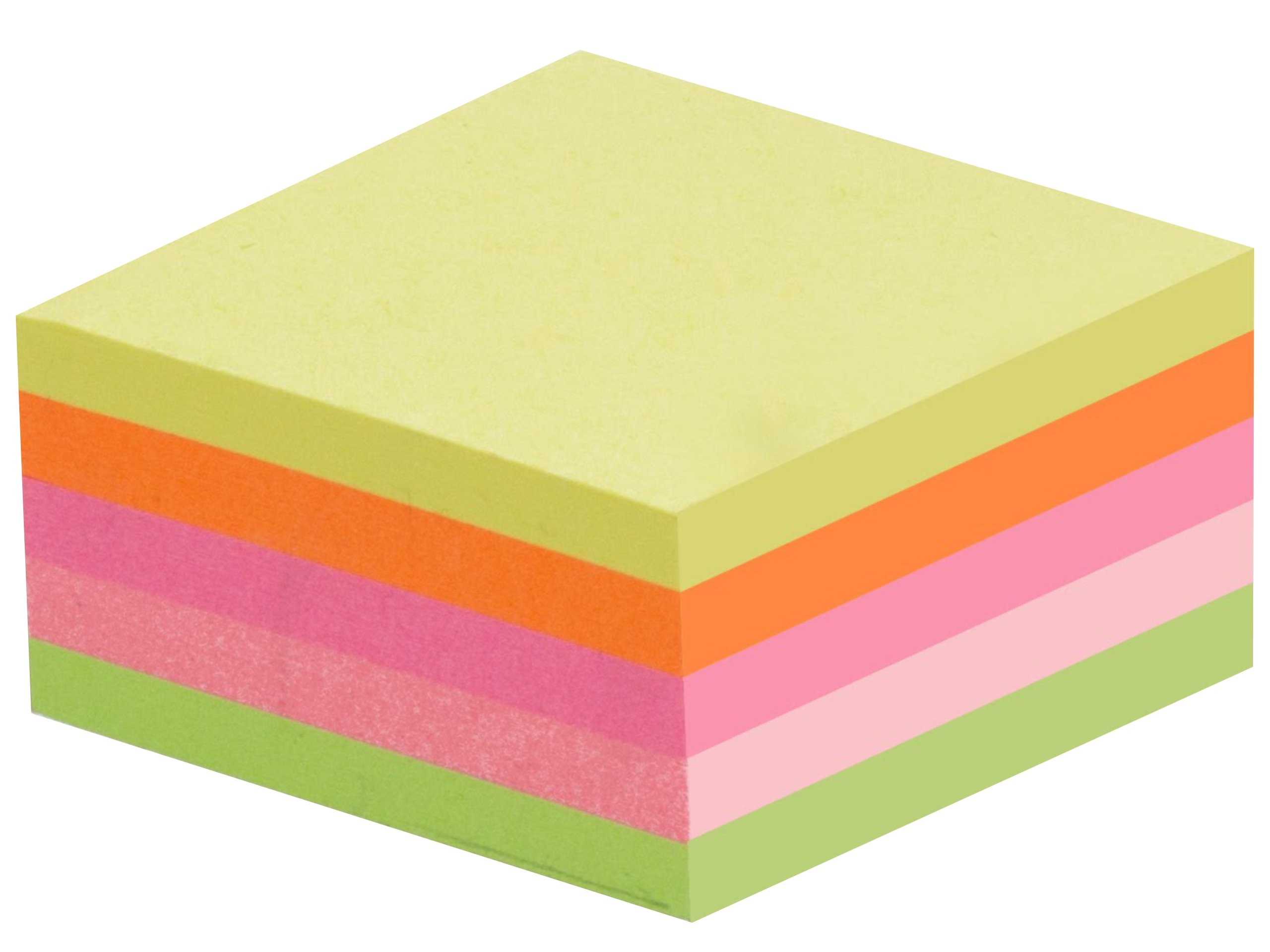 

Karteczki samoprzylepne bloczek 75x75 neon 400k