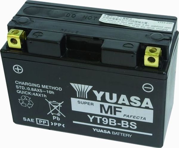 Akumulátor Yuasa YT9B-B Yamaha Yp 125 250 014-017
