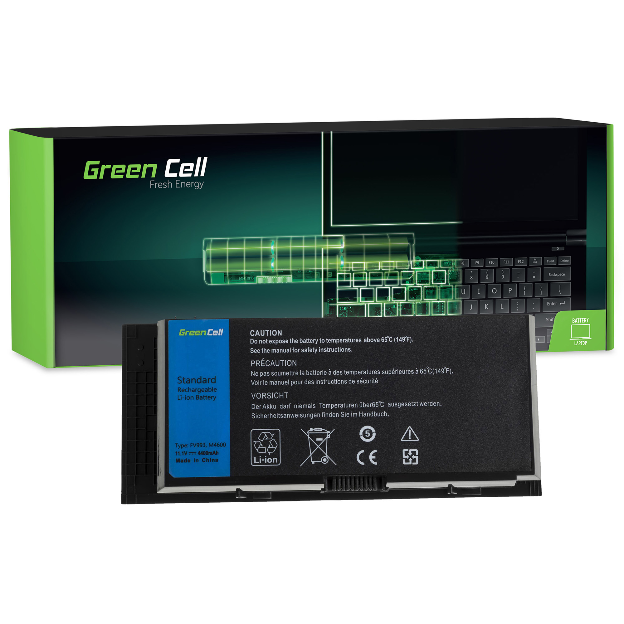 

Bateria FV993 do Dell Precision M4600 M4700 M4800
