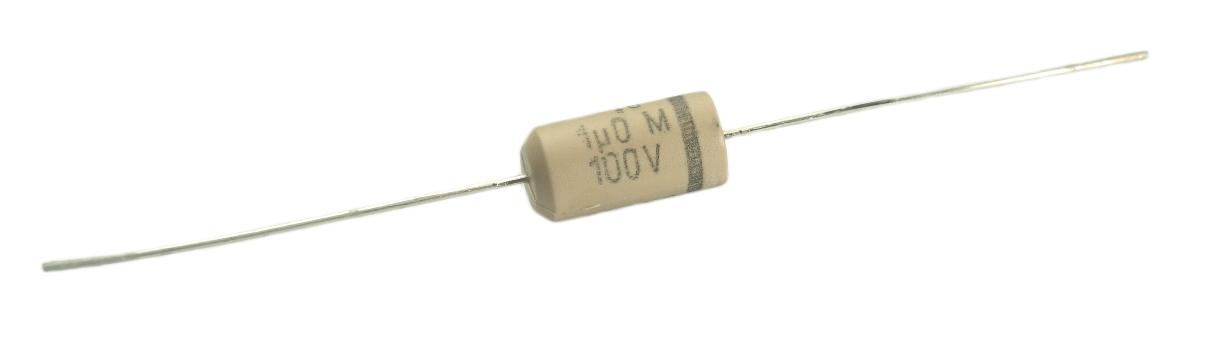

1uF 100V 105' 6x12 Vishay osiowy Long Life [1szt]