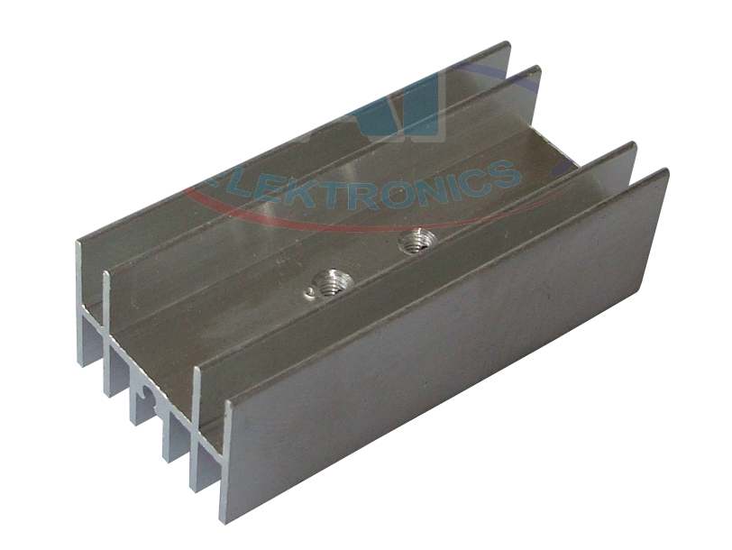 Radiator 23x50x15mm aluminium -2szt