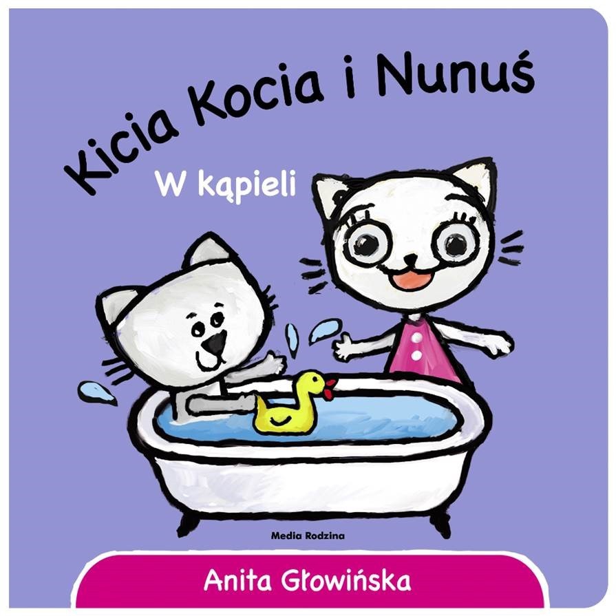 

Kicia Kocia i Nunuś W kąpieli Kartonowa Kd