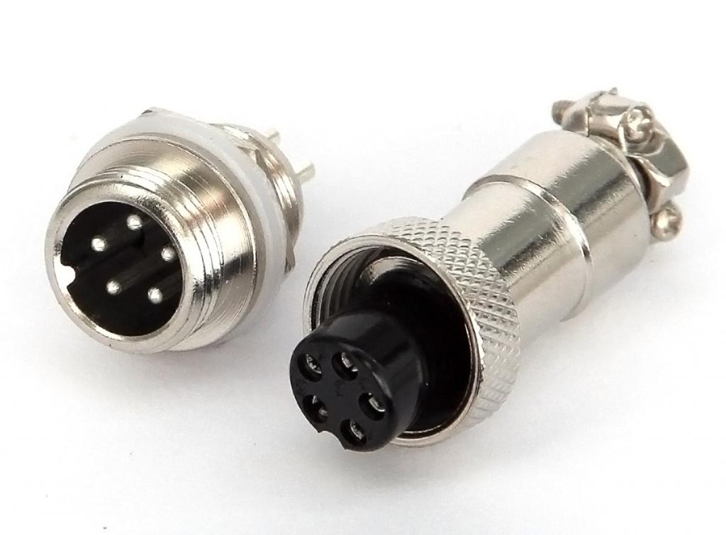 

Komplet wtyk gniazdo miniMIC Nc/cb 5PIN