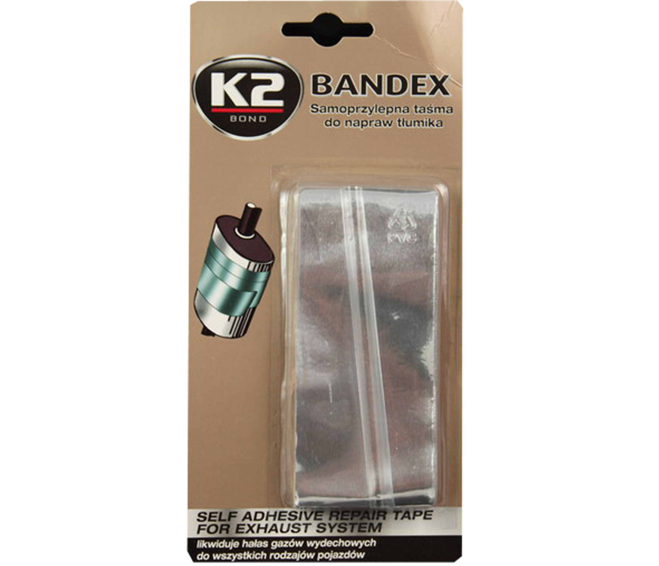 

Taśma Bandaż Samoprzylepny Do Tłumika K2 Bond