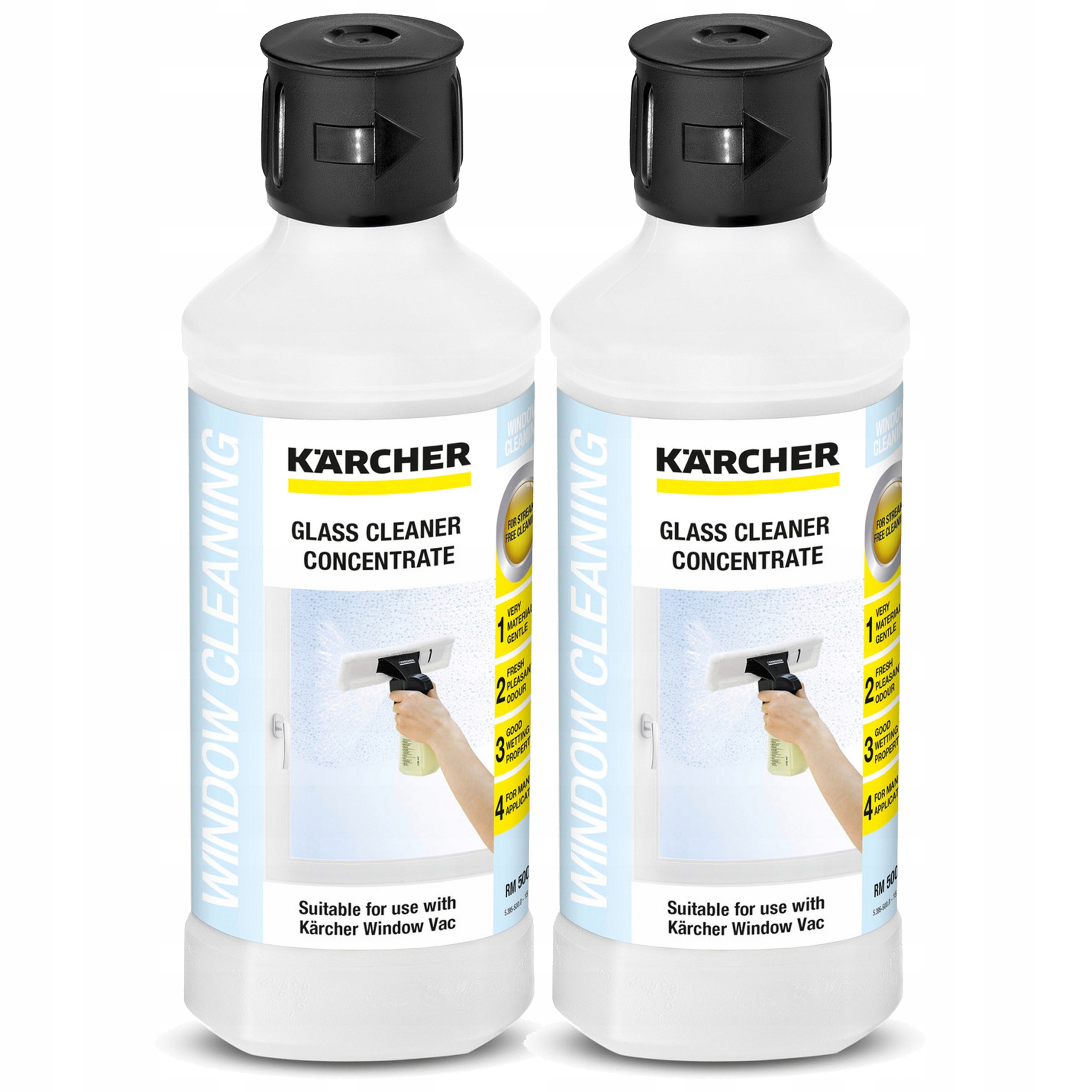 

2x Karcher Rm 500 Koncentrat Płyn Do Okien Do Wv 5