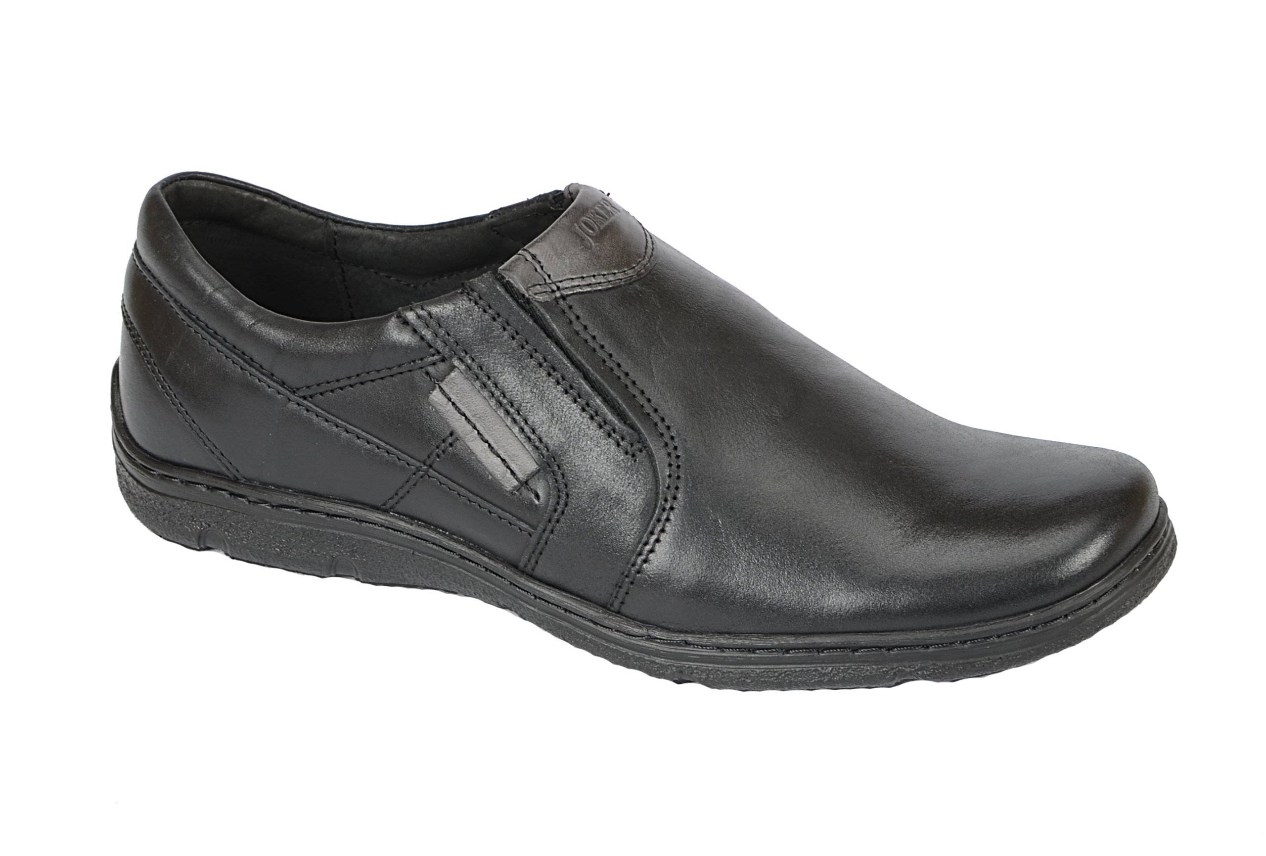 

Buty Męskie Mokasyny Skóra 523 Czarne Joker 44