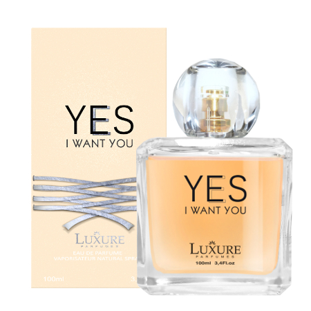 

Luxure Yes I Want You Edp 100ml because...