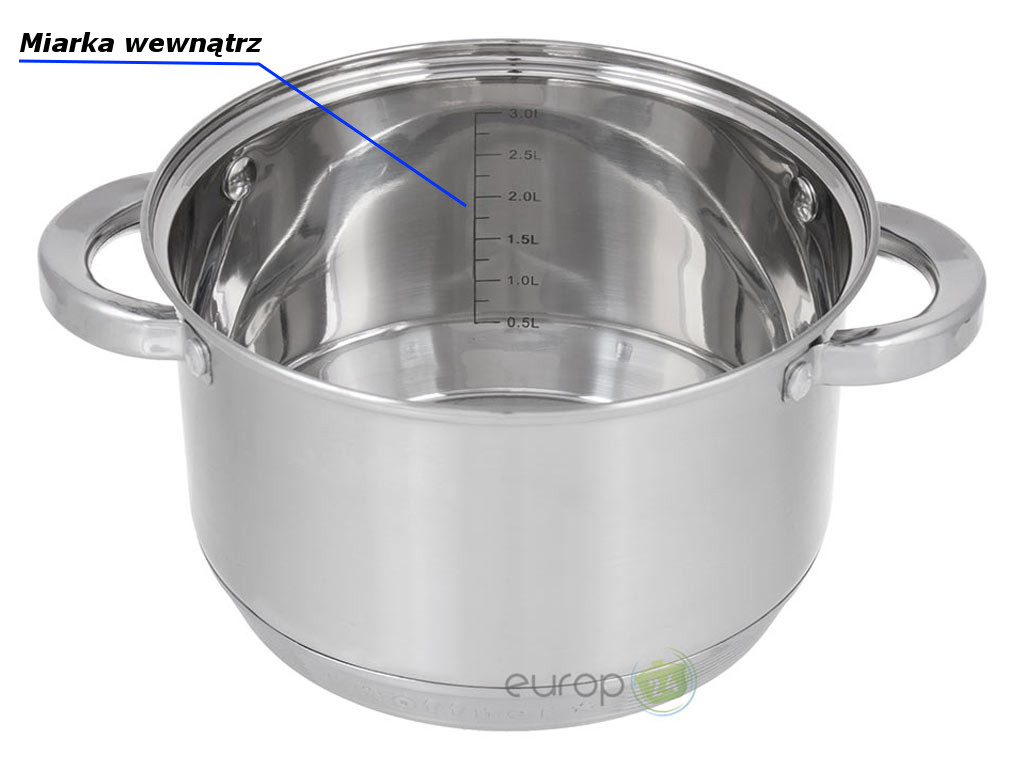 Zestaw garnków stal nierdzewna 8 EL Garnki Hoffner Kod producenta HF 9406