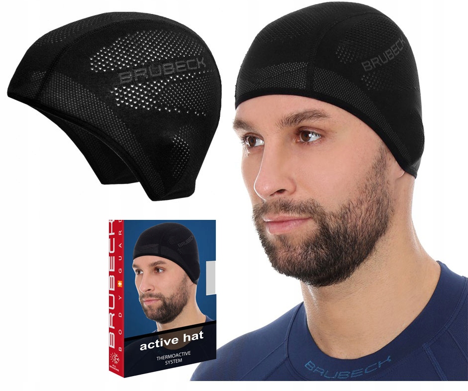 

Brubeck Czapka Termoaktywna Treningowa Active S/m