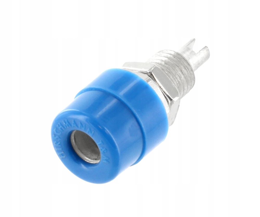 

Hirschmann Gniazdo Bananowe Laborator. 4MM Niebies