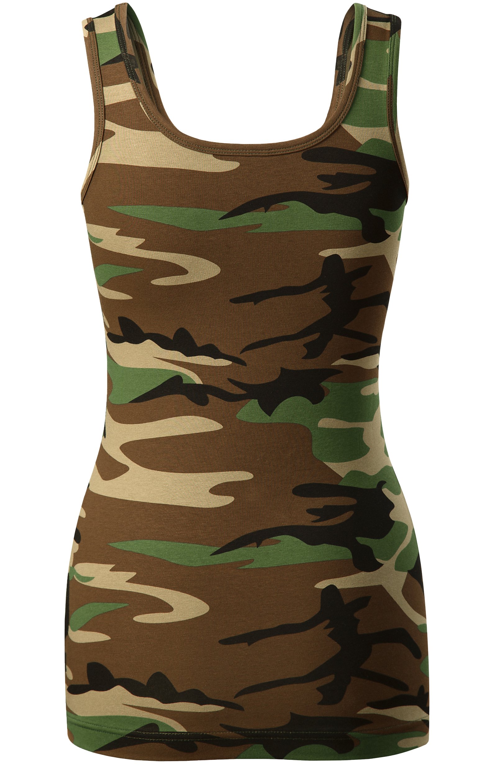 DAMSKI TOP NA RAMIĄCZKACH MASKUJĄCA MORO KAMUFLAŻ Marka inna