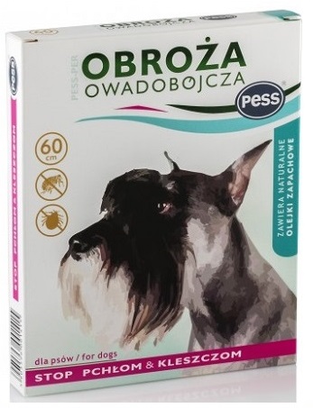 

Pess Obroża Pchły Kleszcze Dla Psa 60CM Zapachowa