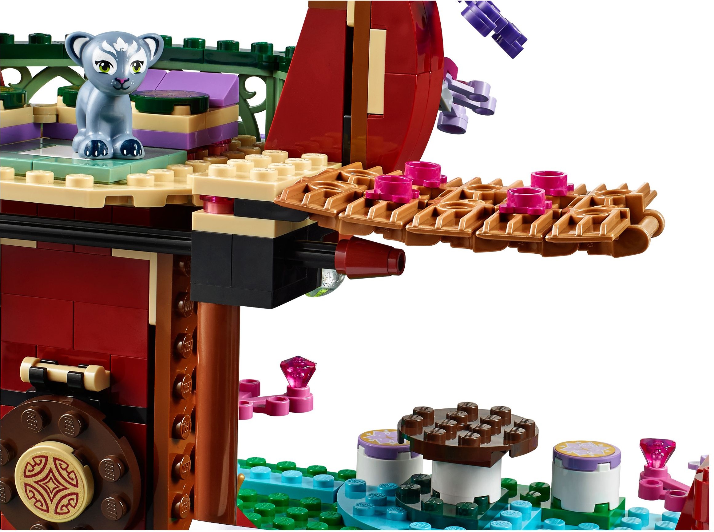 LEGO ELVES 41075 KRYJÓWKA ELFÓW NA DRZEWIE domek Wiek dziecka 8 lat +