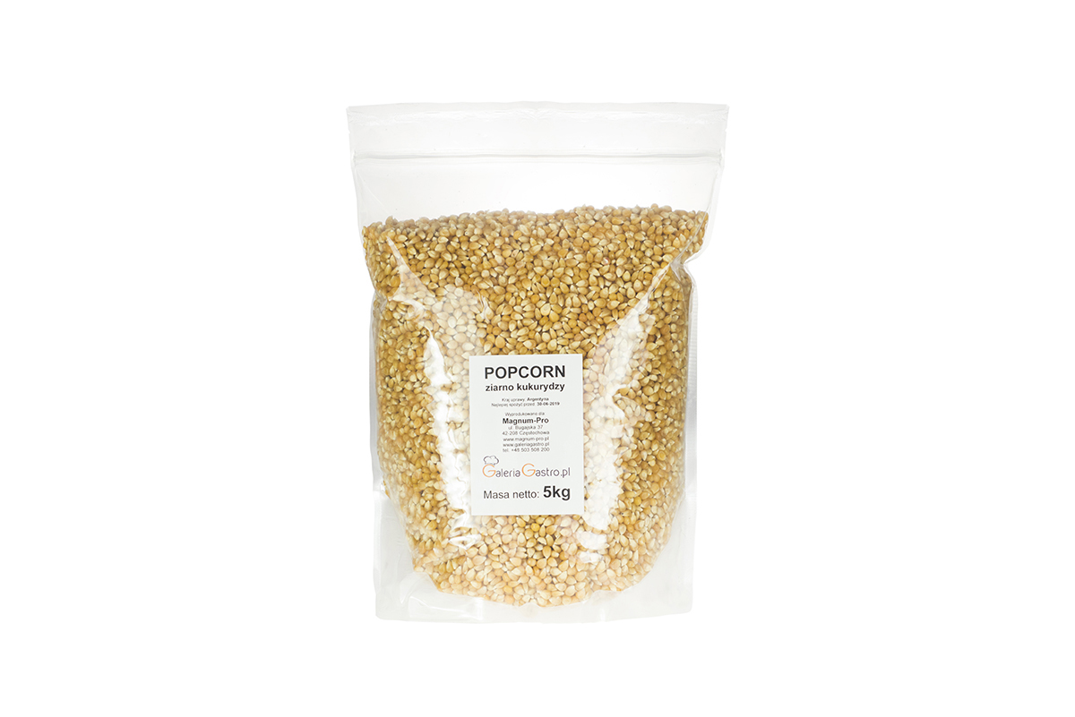 

Kukurydza Pękająca Ziarna Na Popcorn 5kg