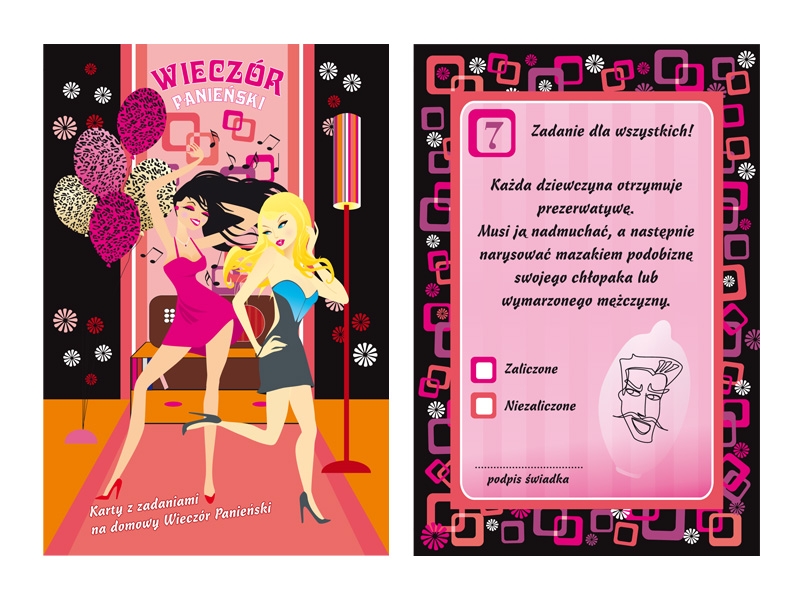 

Karty Zadań Wieczór Panieński panieńskie