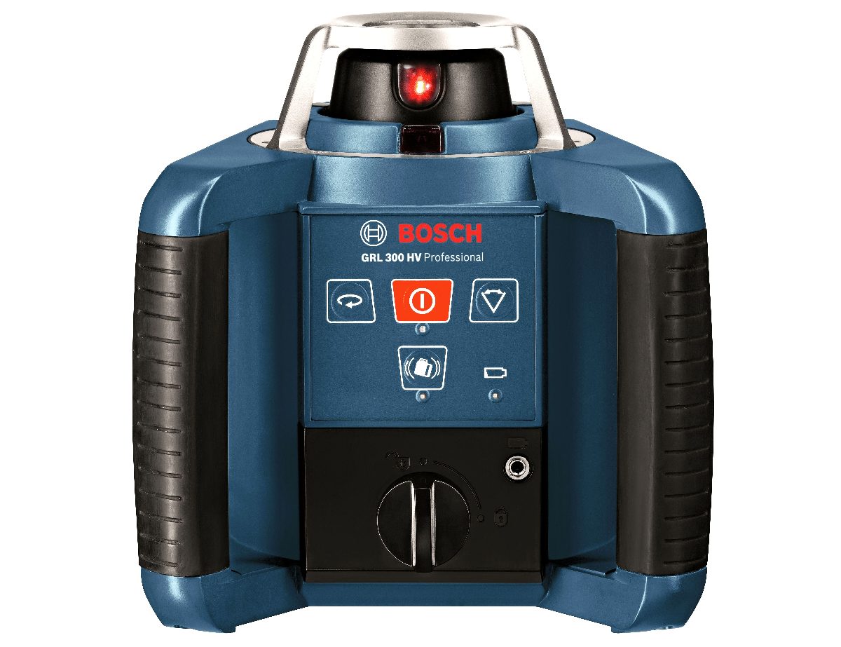 Niwelator laserowy Bosch GRL300HV zestaw | Rentkent – Wypożyczalnia ...