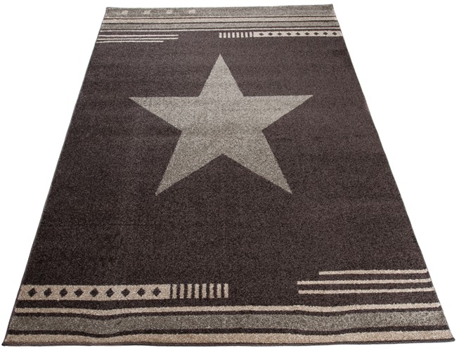 Marocký Koberec Hviezda 140x190 milý soft l916dbr