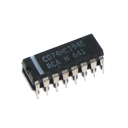 

Układ CD74HC194E Rejestr przesuwny 4-bit DIP16 Rca