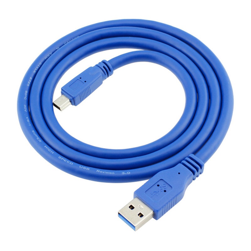 Kabel USB 3.0 Typ A - Mini USB 3.0 Typ B 10PIN 1M Marka WulkanCenPL