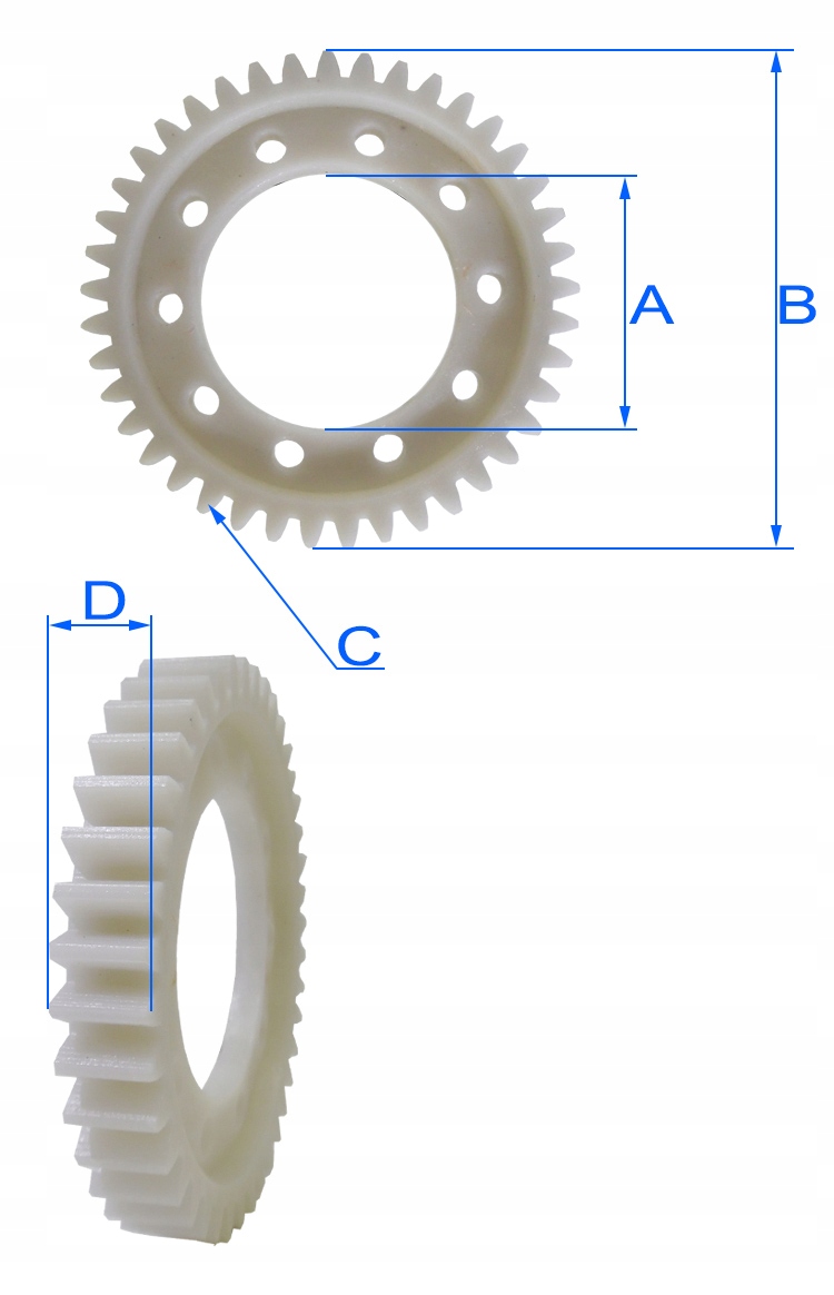 Mocna Zębatka Napędu Kosiarki NAC S460V | 41 Zębów EAN (GTIN) 5904959702969