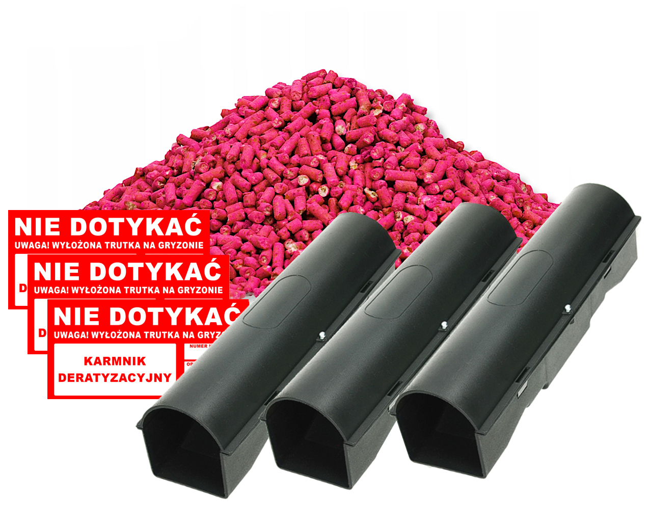 

Mocna Trutka Granulat Na Myszy Szczury 3KG Karmnik