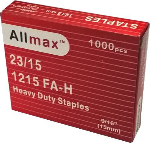 

Zszywki Taurus 23/15 Heavy Duty 1000 Sztuk